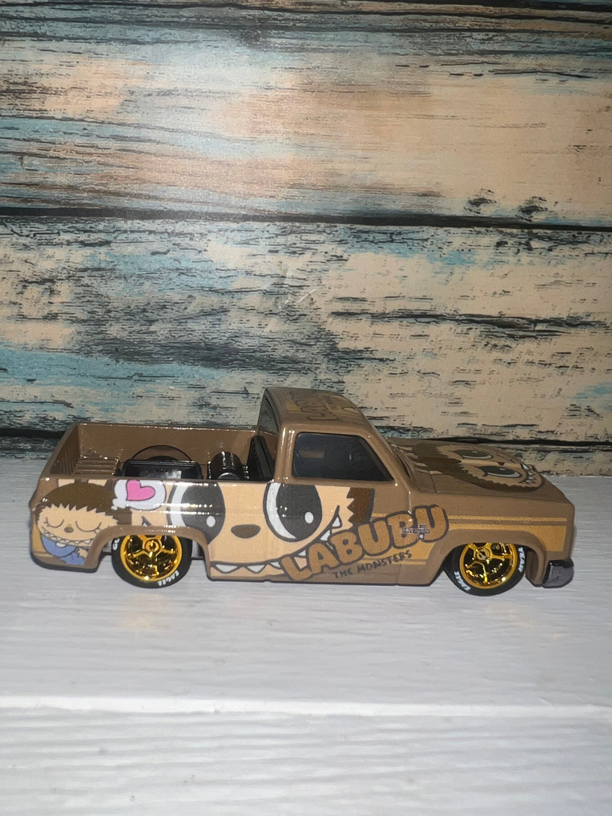 Monster Mash | Custom Character Art Squarebody Pickup | 1:64 Scale Diecast