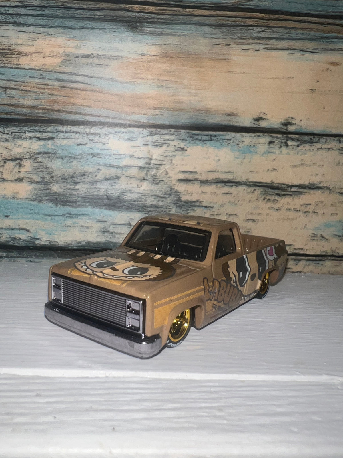 Monster Mash | Custom Character Art Squarebody Pickup | 1:64 Scale Diecast