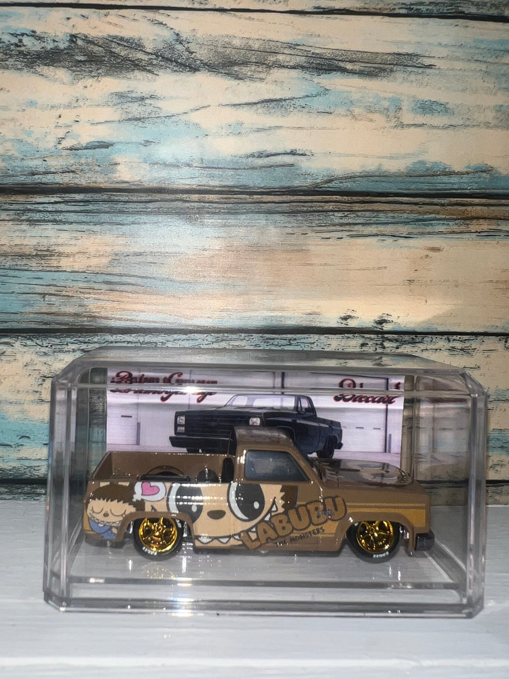 Monster Mash | Custom Character Art Squarebody Pickup | 1:64 Scale Diecast
