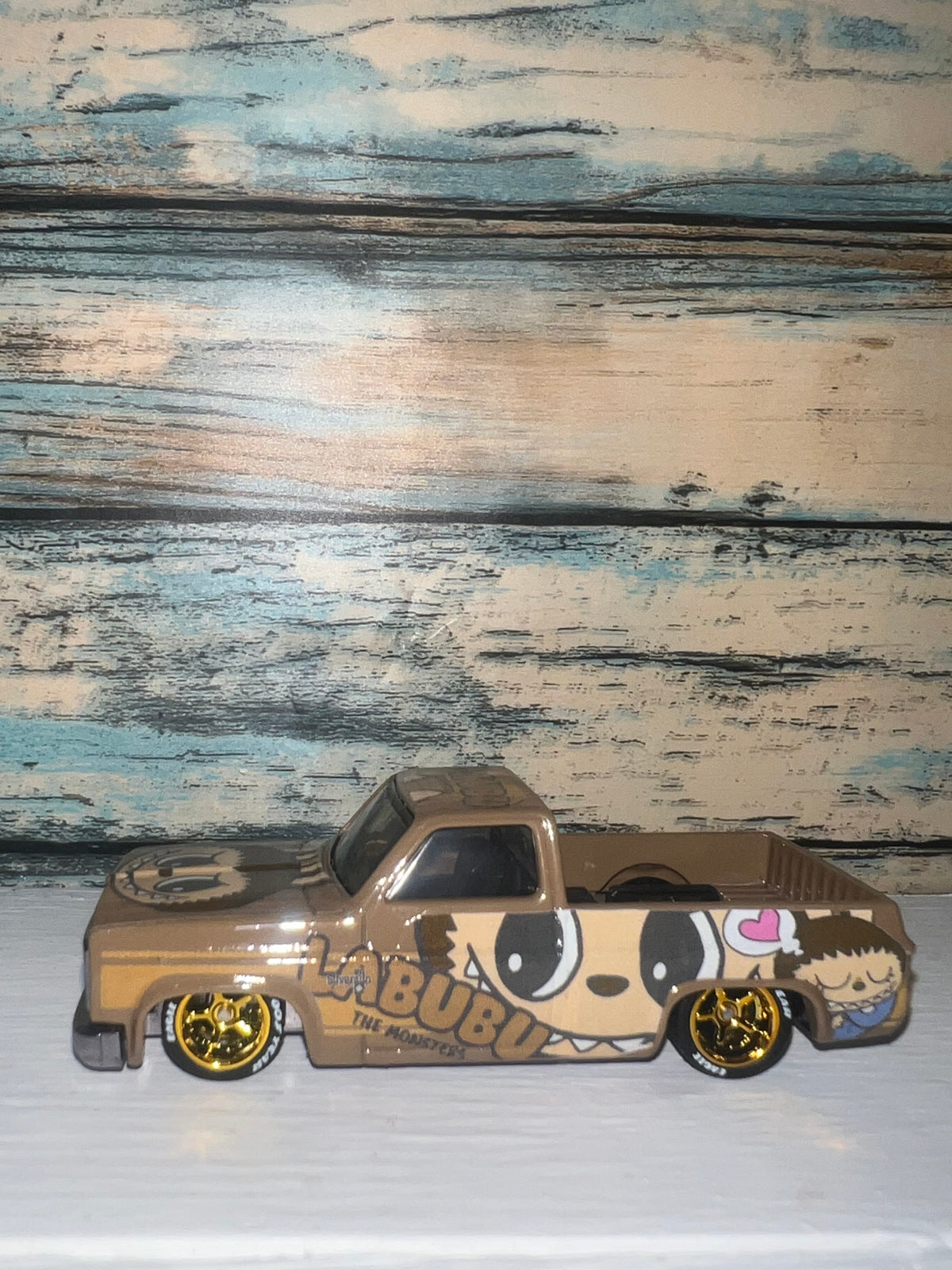 Monster Mash | Custom Character Art Squarebody Pickup | 1:64 Scale Diecast