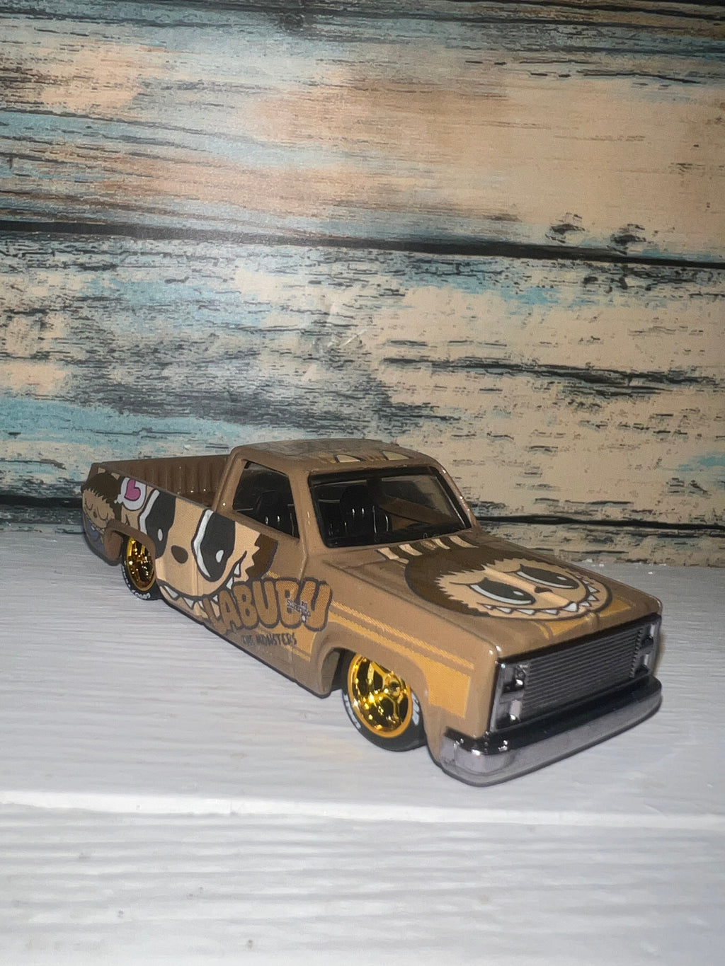 Monster Mash | Custom Character Art Squarebody Pickup | 1:64 Scale Diecast